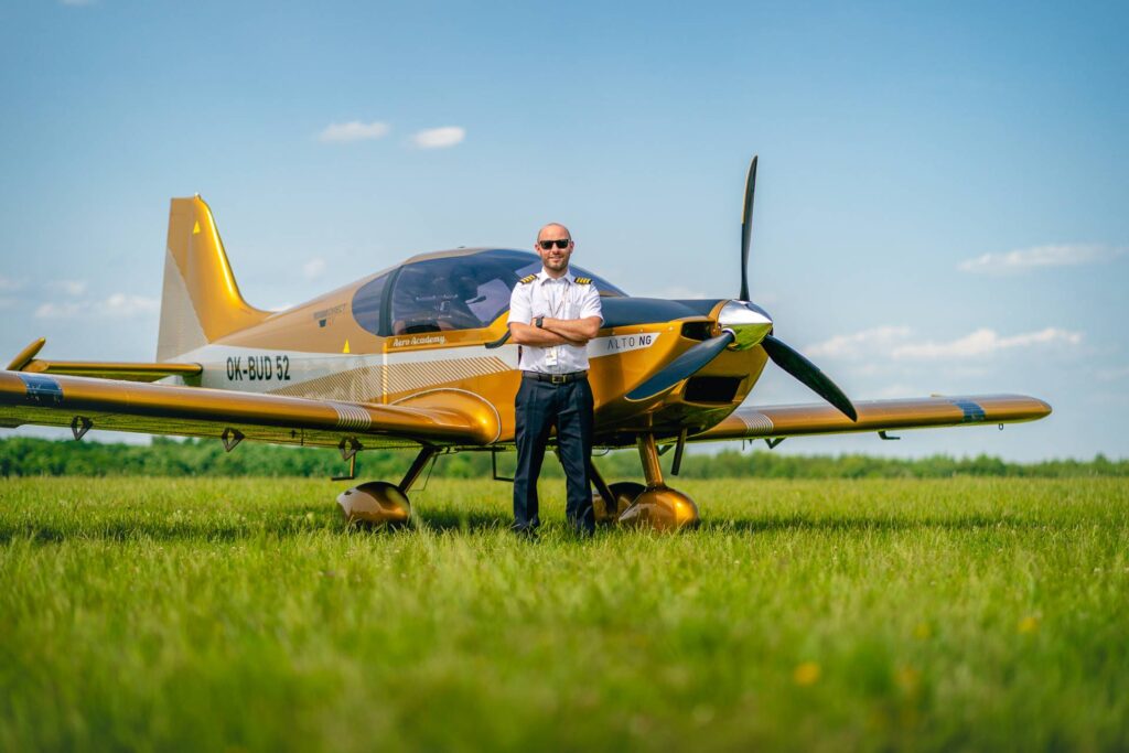 Pilotní výcvik ULL(A) - ALTO 912 NG - Pilot Jan Liška